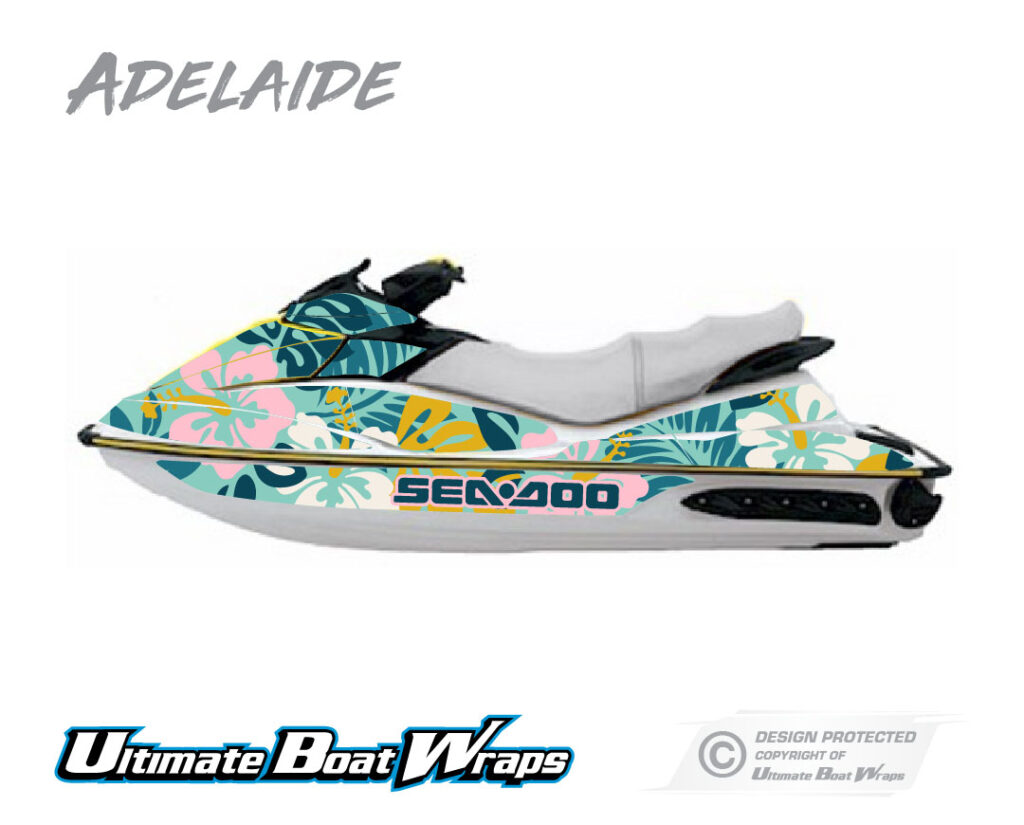 Jet Ski WaveRunner PWC Wrap Kit Ultimate Boat Wraps